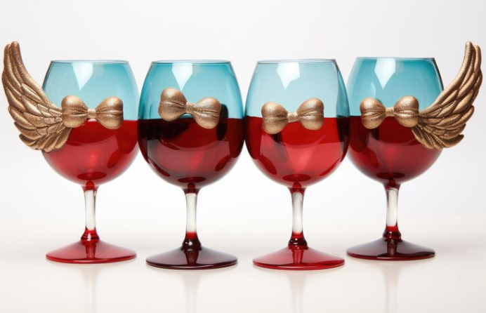 Wine and cocktail glasses