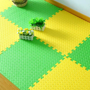 10pcs/set 30cmx30cm Eva Foam Mat Rug Household Splicing Mosaic Mat Tapetes Room Floor Carpet Baby /kids Crawling Pad home decor