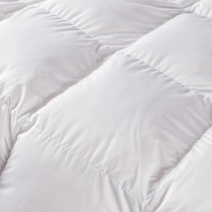 Luxury Bedding Comforter Duvet Insert White Goose Down All Season Warmth Quilted Comforter Blanket Twin Full Queen size