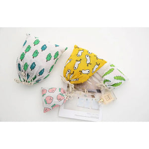 Dry Flower Pouch 3Pcs/Set Cotton Linen Organizer Pouch Cute Bag Perfume Aroma Bag Scoks Bag Underware Bag Can Cutomized Logo