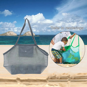 Protable Mesh Bag Children Sand Away Kids Swimming Pool Beach Toys Clothes Towel Bag Baby Toy Storage Sundries Bags Organizer