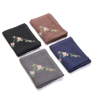 Chinese Embroidery Tea Towel Thickness Tea Cup Cloth Tea Ceremony Accessories Table Cleaning Cloth For Home Tea Culture Research