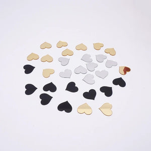 100 pieces 2cm(0.8 in) Small Heart Sticker Wedding Decor Acrylic Mirror Sticker Kid's Room DIY Accessory Party Guest Gifts