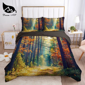 Dream NS Beach Shell Art Bedding Home Textiles Set King Queen Bedclothes Duvet Cover Bedding Set bed linen ropa de cama