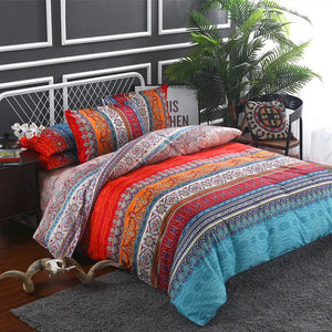 3d Bohemian Bedding Sets Boho Printed Mandala Duvet Cover Set with Pillowcase Queen Size Bedlinen Home Textile