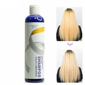 275ml Purple Shampoo Hair Dye Yellow Remove Linen Gray Silver Color Protection After Dyeing Protect Brighten Color Hair Care