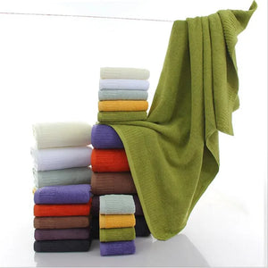 10 Colors 3 Pieces Bath Towels Thick Cotton Towel Set Face Towels Bath Towel For Adults Washcloths High Absorbent bathroom towel