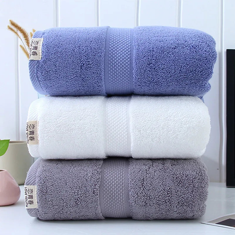 70X140CM100％Cotton Classic Luxury Bath Towels  Hotel spa Bathroom Towel Super Soft, Fluffy, and Absorbent Premium Quality