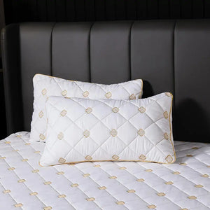 Embroidery Bed Mattress Cover Fitted Sheet Protector Pad Bed Linens with Elastic Band Quilted Thick Warm Customized Size