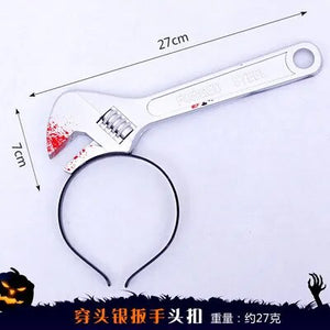 Classic Halloween Hair Hoop Trickery Plan Decoration Happy Halloween Party Kitchenware Headwear Kids Favor Haloween Hat