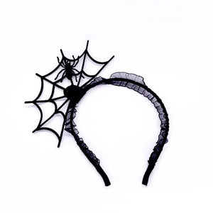 2023 Halloween Spider Hair Hoop Trickery Plan Decoration Happy Halloween Party Spider Headwear Kids Favor Haloween Hat