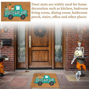 Halloween Doormat Welcome Guest Front Door Mat Washable Halloween Decoration Welcome Mat For Kitchen Stairs Bedroom Living Room