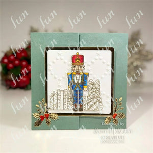 Retro Snowy Christmas Town Clear Stamps Stickers Diy Scrapbooking Diary Album Happy Plan Gift Decoration Photo Album Card Making