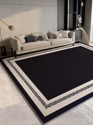 Modern Simple Large-area Living Room Carpet Comfortable Non-slip Beautiful Bedroom Rug Fresh Elegant Sofa Coffee Table Bed Rugs