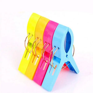 Clip Lounger 4pcs/set Beach Towel Sun Clothes Sunbed Peg Pool Cruiseship Top Useful Clothes Pins