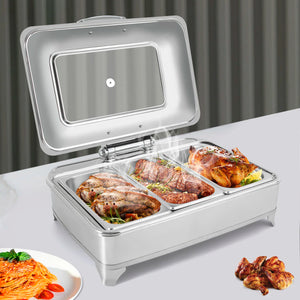 Restaurant Kitchen Catering Chaffing Food Warmer Dish Set Chafing Dish Equipment