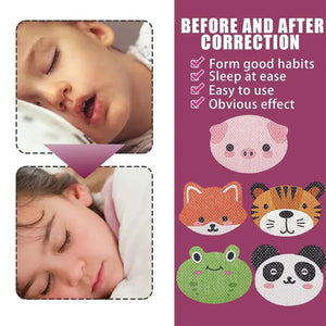 30Pcs Sleep Strips Anti-Snoring Mouth Tape Sleep Sticker Children Snore Reducing Aids Nose Breathing Sticker for Drop Shipping