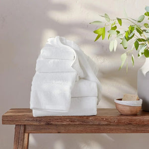 Bath Towels 100% Organic Cotton Plush Bath Towels - 6-Piece Set Light Gray Free Shipping Towel For Home the Body Bathrobe Garden