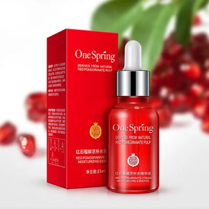 Linen Purity Facial Serum Red Pomegranate Fresh Moisturizing Cream Firming Brightening Anti-acne Face Skin Care