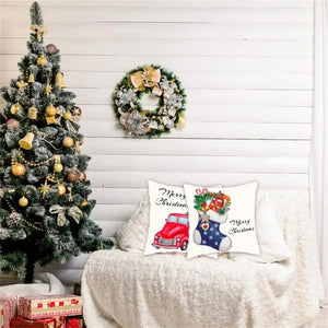 1~10PCS Sofa Pillow Cartoon Decoration Christmas Easy To Clean Wear Resistance Festival Party Supplies Best Seller Linen Pillow