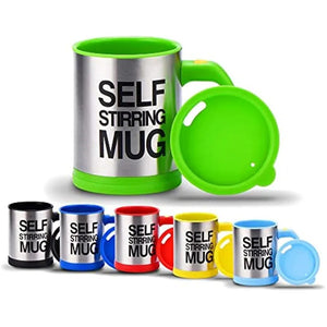 Magnetic Self Stirring Mugs Stainless Steel for Office Kitchen Travel Home Coffee Tea Hot Chocolate and Gift Box