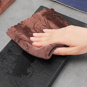 Fiber Fu Tea Accessory Cotton Mat Thick Kung Cup Rag Cloth Vintage Tray Gift Tea Ceremony New Tea Linen Table Towel Towel Set