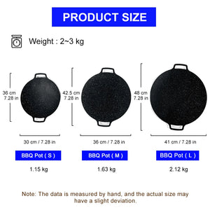 Widesea Camping Nonstick Frying Pan Pot Bowl Ultra-light Plate Tableware Cooking Utensils Bbq Picnic Cookware  Equipment