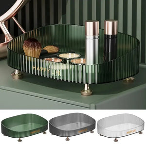 Tray Desktop Perfume Stylish Vanity Serving For Elegant Tray Organizer Makeup Tray Organizer Multifunctional Fruit Vanity