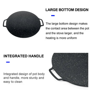 Widesea Camping Nonstick Frying Pan Pot Bowl Ultra-light Plate Tableware Cooking Utensils Bbq Picnic Cookware  Equipment