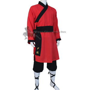 25 Colors Shaolin Monk Uniform Tai Chi Suit Martial arts Kung fu Robe and Pants Custom Service Need Measurements