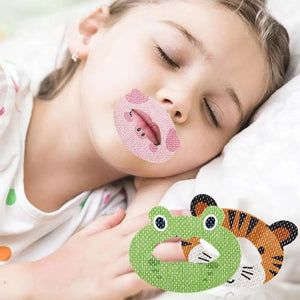 30Pcs Sleep Strips Anti-Snoring Mouth Tape Sleep Sticker Children Snore Reducing Aids Nose Breathing Sticker for Drop Shipping