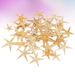 20pcs Nautical Table Star Crafts Miniatures Tank Aquarium Decoration Nautical Beach Coastal Themed Birthday Wedding Table