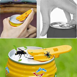 6pcs Set Soda Tin Easy Can Opener Reusable Leak Proof Can Caps For Beer Fizzy Drink Picnic Accessories Beach Gadgets Party Tools