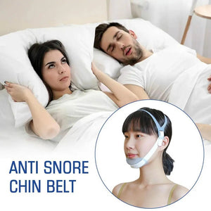 Adjustable Anti Snore Chin Straps Belt Mouth Breathing Correction Belt Anti-Snore Device Better Sleep Nose Breath Sleeping Aids