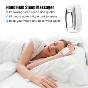 Rechargeable Sleep Aid Insomnia Relief Microcurrent Handheld Hypnosis Mental Stress Anxiety Depression Eliminat Relax Brain