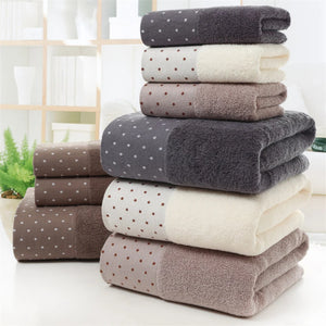 Pure Cotton Towel Super Absorbent Large Towels 35X75cm Thick Soft Bathroom Towels Comfortable Bath Towels