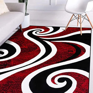 Modern Swirl Design Carpet for Living Room Luxury Home Decor Sofa Table Large Area Rugs Bedrooms Children's Play Mat Alfombra