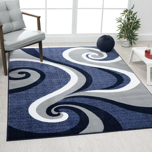 Modern Swirl Design Carpet for Living Room Luxury Home Decor Sofa Table Large Area Rugs Bedrooms Children's Play Mat Alfombra