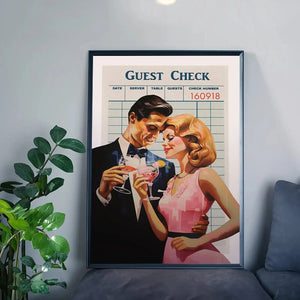 Guest Champagne Cheers Trendy Art Pictures Canvas Painting Pop Art Posters and Prints Wall Art For Bar Living Room Home Decor