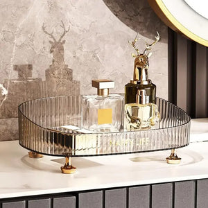 Tray Desktop Perfume Stylish Vanity Serving For Elegant Tray Organizer Makeup Tray Organizer Multifunctional Fruit Vanity