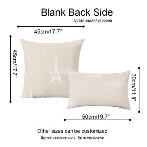 Custom Linen Super Soft Size Living Room Sofa Cushion Cover Wholesale Fast Delivery The Discount Depends on The Order Quantity