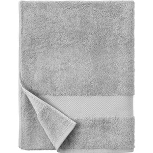 Bath Towels 100% Organic Cotton Plush Bath Towels - 6-Piece Set Light Gray Free Shipping Towel For Home the Body Bathrobe Garden